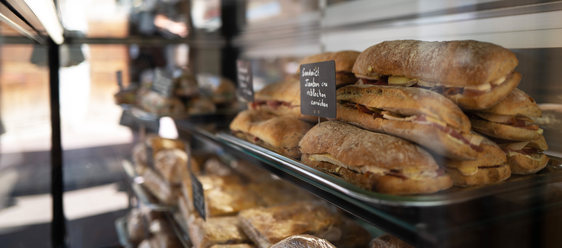 Les sandwichs et focaccias du Glacier le Diamant à Annecy